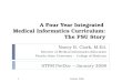 A Four Year Integrated  Medical Informatics Curriculum: The FSU Story