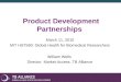 Product Development Partnerships