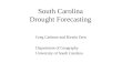 South Carolina Drought Forecasting