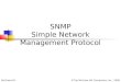 SNMP Simple Network Management Protocol