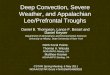 Deep Convection, Severe Weather, and Appalachian Lee/Prefrontal Troughs