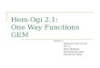Hem-Ogi 2.1:  One Way Functions GEM