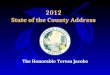 2012  State of the County Address