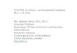 10 th PBL in calcium- and phospholipid signaling May 3-14, 2010 Md. Shahidul Islam, M.D., Ph.D