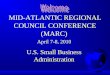 MID-ATLANTIC REGIONAL COUNCIL CONFERENCE (MARC)  April 7-8, 2010