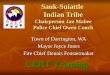 Sauk-Suiattle  Indian Tribe Chairperson Jan Mabee Police Chief Owen Couch