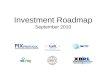 Investment Roadmap September 2010