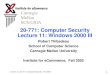 20-771: Computer Security Lecture 11: Windows 2000 III