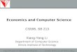 Economics and Computer Science