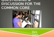 questioning & discussion for the common core