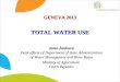 Total water use