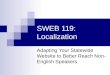 SWEB 119: Localization