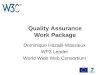 Quality Assurance Work Package