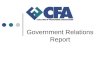 Government Relations Report