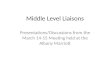 Middle Level Liaisons