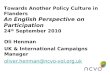 Oli Henman UK & International Campaigns Manager oliver.henman@ncvo-vol.uk