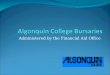 Algonquin College Bursaries