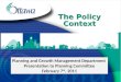 The Policy Context