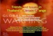 Trends  and Issues  in Thailand’s  Climate Ch ange