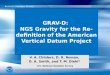 GRAV-D:  NGS Gravity for the Re-definition of the American Vertical Datum Project