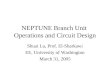 NEPTUNE Branch Unit  Operations and Circuit Design