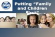 Putting “Family and Children First”