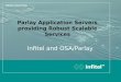 Parlay Application Servers providing Robust Scalable Services