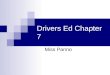 Drivers Ed Chapter 7