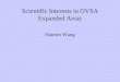 Scientific Interests in OVSA Expanded Array