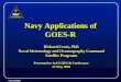 Navy Applications of GOES-R