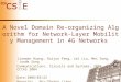 A Novel Domain Re-organizing Algorithm for Network-Layer Mobility Management in 4G Networks