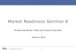 Market Readiness Seminar 6
