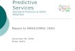 Predictive Services Standard Products & GACC Websites