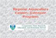 Regional Aquaculture Centers: Extension Programs