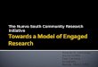 Towards a Model of Engaged Research