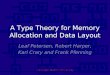 A Type Theory for Memory Allocation and Data Layout