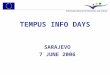 TEMPUS INFO DAYS