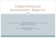 Comprehensive Assessment Reports