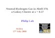 Neutral Hydrogen Gas in Abell 370,  a  G alaxy  C luster at z = 0.37
