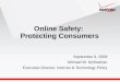 Online Safety:  Protecting Consumers