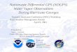 Nationwide Differential GPS (NDGPS) Water Vapor Observations            During Hurricane Georges