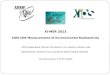 XI-MER 2013 XIOS-ISIB  Measurements of Environmental Radioactivity