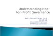 Understanding  Not-For-Profit Governance