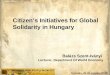 Citizen’s Initiatives for Global Solidarity in Hungary