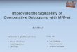 Improving the Scalability of Comparative Debugging with MRNet