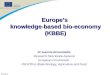 Europe’s  knowledge-based bio-economy (KBBE)