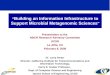 “ Building an Information Infrastructure to Support Microbial Metagenomic Sciences "