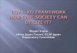 Toya-ko  Framework How Civil society can UTILIZE IT?