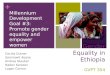 Gender Equality in  Ethiopia GVPT 354