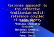 Response approach to the effective Hamiltonian multi-reference coupled cluster theory